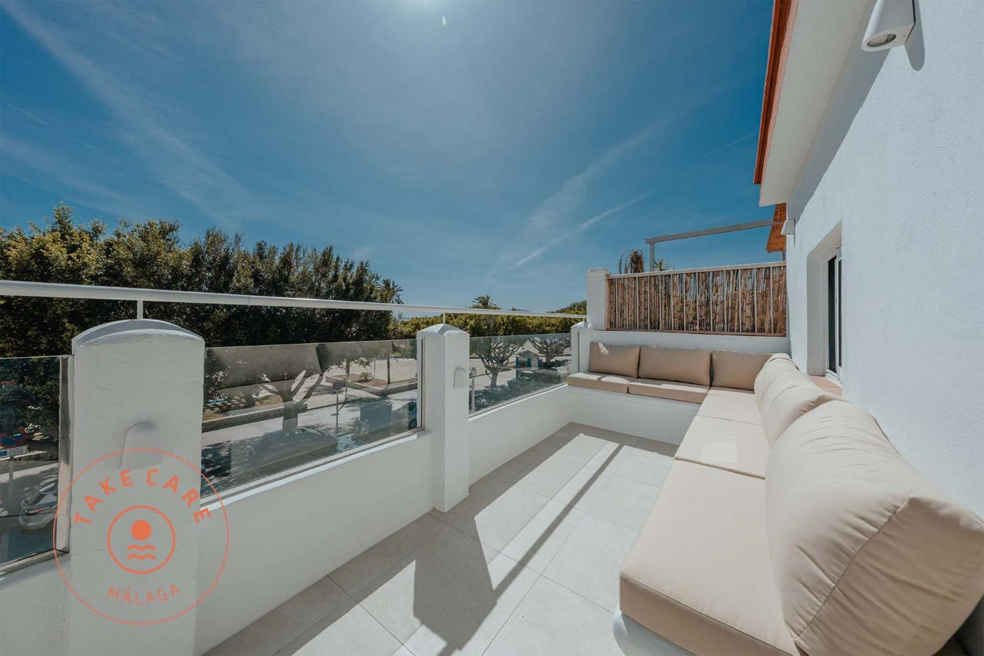 Luxury Beach House In El Palo! - Tcm مالقة المظهر الخارجي الصورة