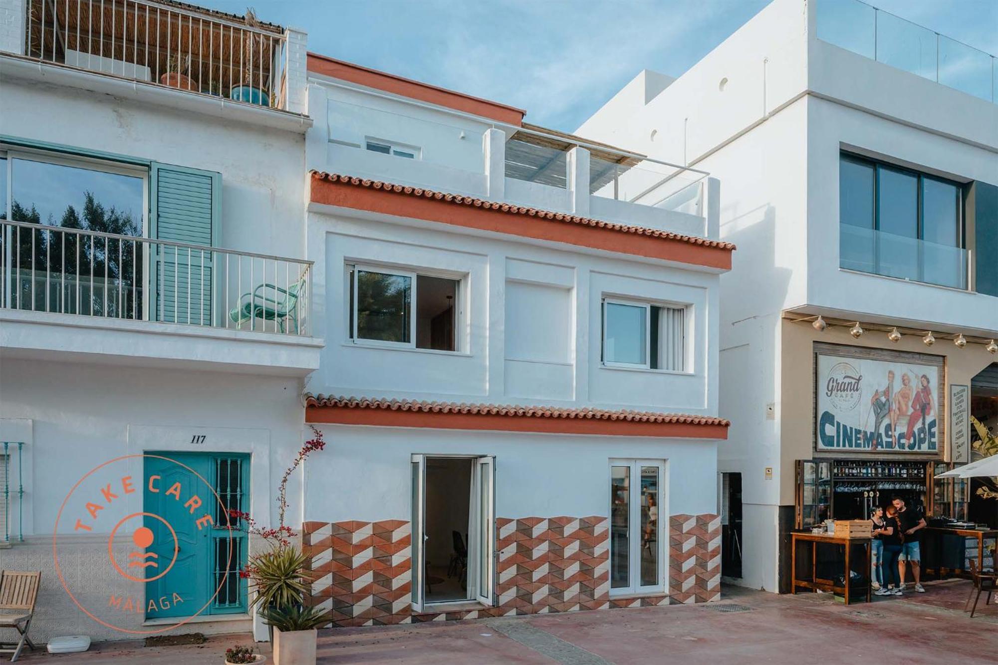 Luxury Beach House In El Palo! - Tcm مالقة المظهر الخارجي الصورة