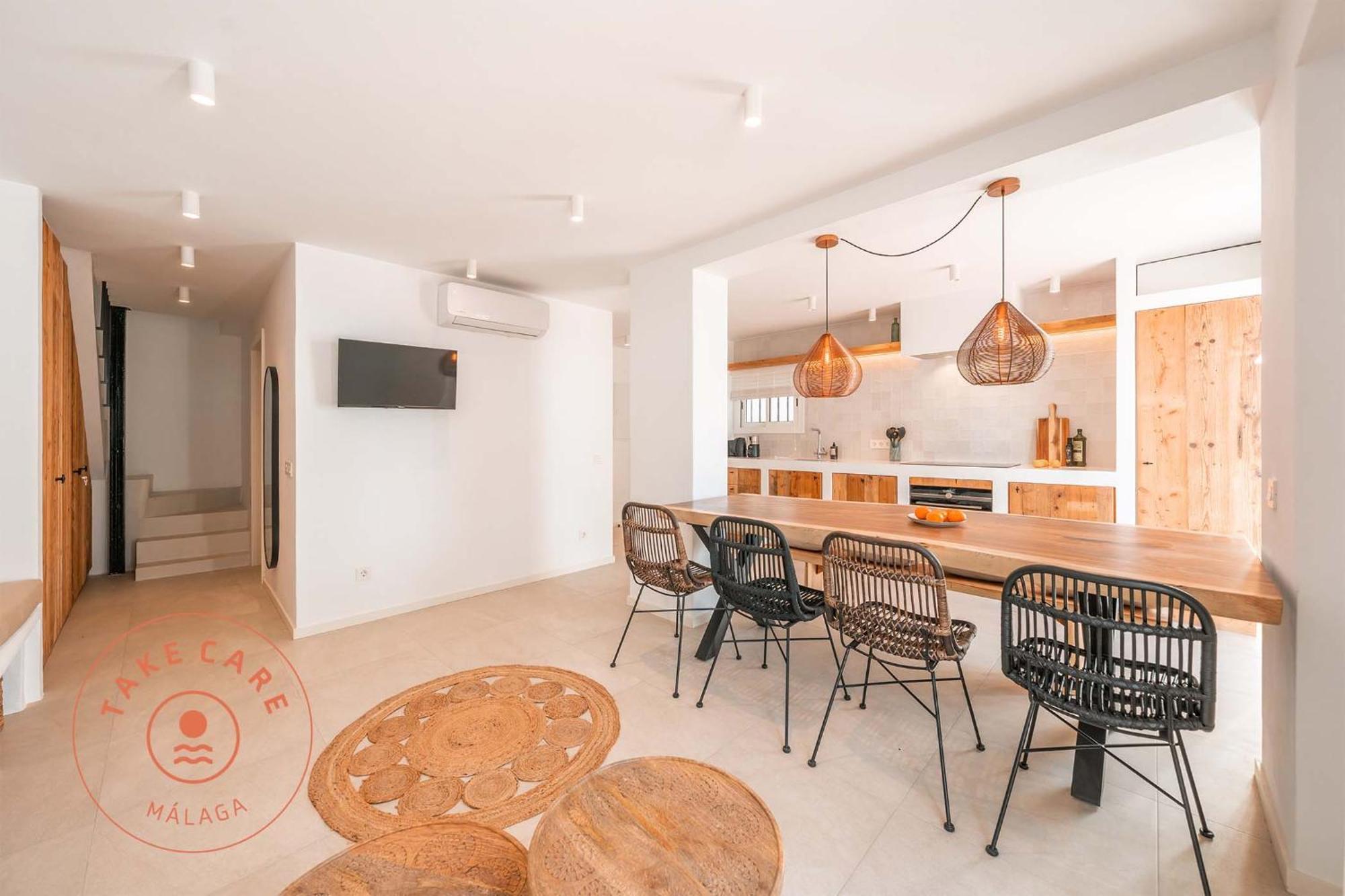 Luxury Beach House In El Palo! - Tcm مالقة المظهر الخارجي الصورة
