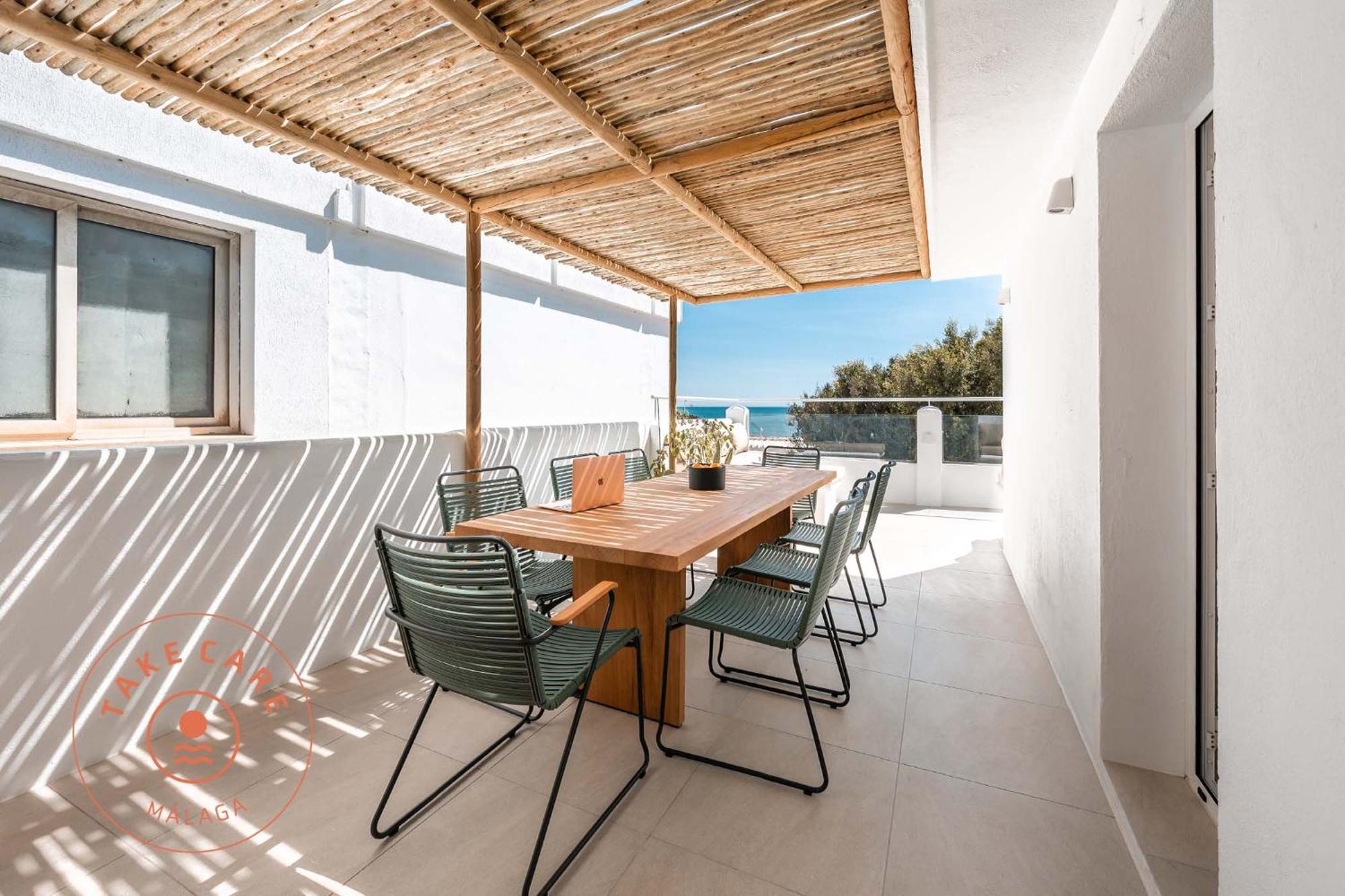 Luxury Beach House In El Palo! - Tcm مالقة المظهر الخارجي الصورة