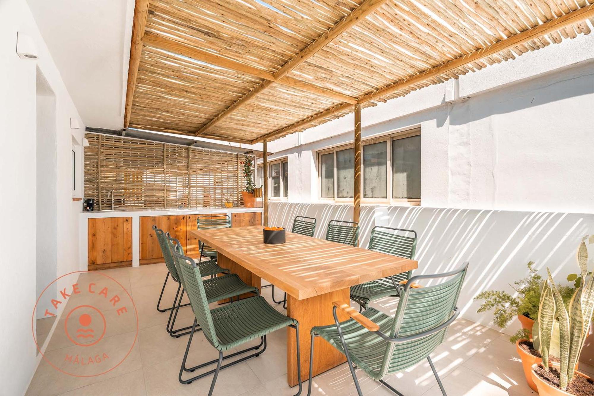Luxury Beach House In El Palo! - Tcm مالقة المظهر الخارجي الصورة